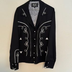 H Bar C Men’s Bolero Jacket, Size Small